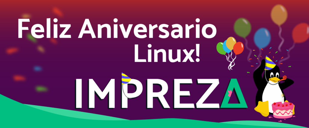 Celebramos o aniversario do Linux
